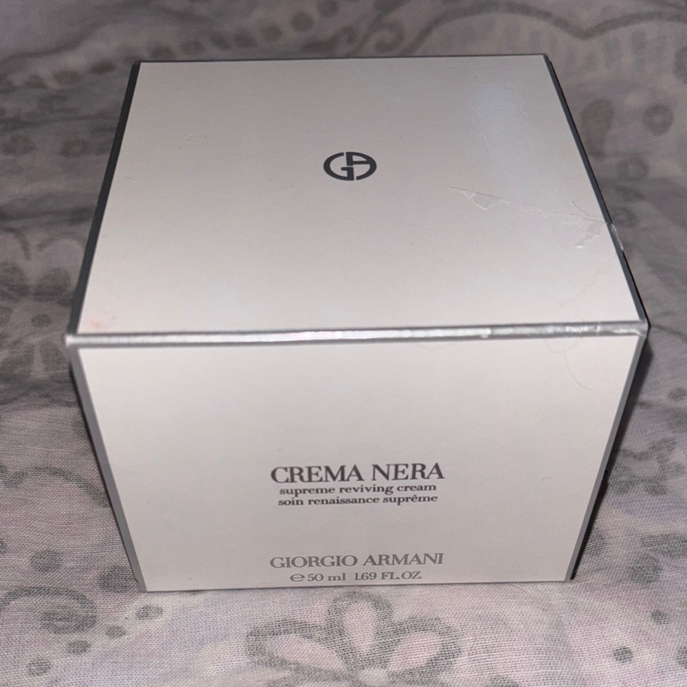 NEW GIORGIO ARMANI Crema Nera Supreme Reviving Cream 1.69oz 50 ml